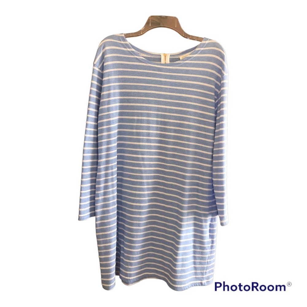 Sail to Sable nautical knit striped dress xl